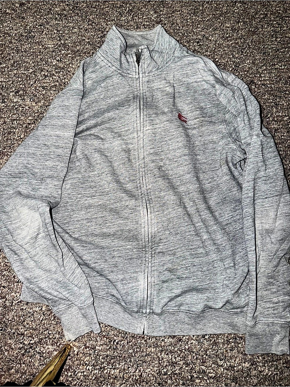 Burberry Gray Zip Jacket